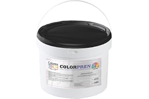 COLOREA GUAINA BITUMINOSA LIQUIDA COLORPREN kg. 1 - nera CATRAME A FREDDO - DP.9040010 - Elastica all'acqua. Pasta semidensa pronta all'uso, applicab