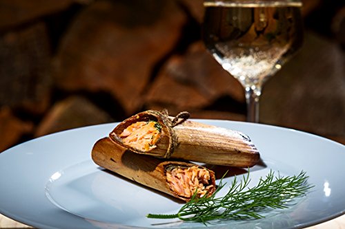 Axtschlag Grillpapier Western Red Cedar XL 190 x 150 mm 8-er Pack, mehrfarbig - 4