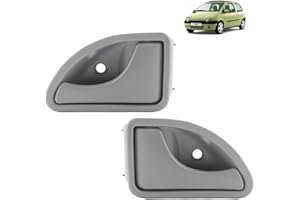 STARKIT PERFORMANCE 2 poignées de porte compatibles pour Twingo 1 et Kangoo 1 (1993-2010) poignées intérieures | AVANT | 8200259376 | 8200247802 | 8200289434