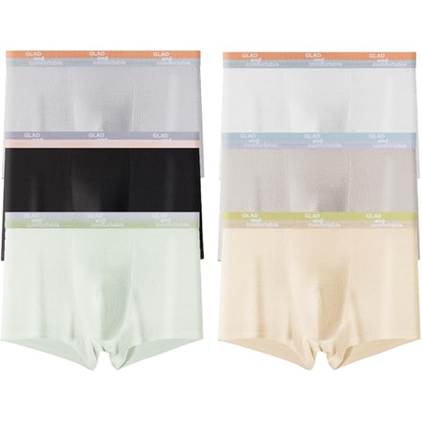 Lot De 5 Boxers Microfibre Homme Confort, Respirant, Stretch Imprimé