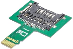 NFHK TF Micro SD Stecker Extender auf SD Karte Buchse Verlängerung Adapter PCBA SD/SDHC/SDXC UHS-III UHS-3 UHS-2