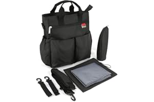 Zerodis Insular Baby Diaper Nappy Bag Large Capacity Oblique Portable Cart Suspension Mommy Backpack