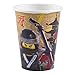 Produktbild 8 Becher * LEGO NINJAGO * für Party und Geburtstag // Kindergeburtstag Pappbecher Mottoparty Jungen Kampf kämpfen Battle Schlacht Ninjas