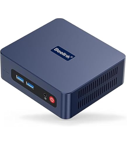Beelink Mini S12 Pro Mini Pc Computers,16GB DDR4 500GB SSD with