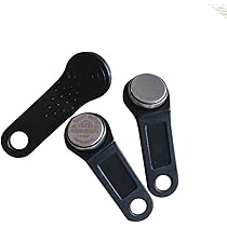 DS1990A-F5 TM Card IButton Tag - Confezione Da 100 Con Supporto A Parete Nero - Foto 10