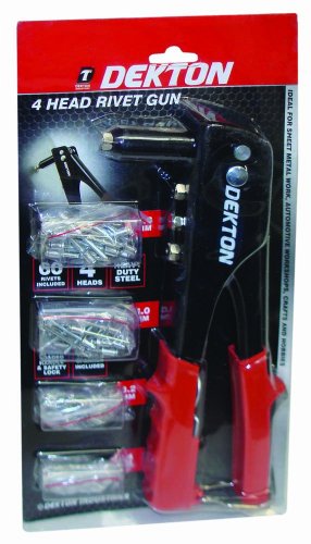 Preisvergleich Produktbild Hand Rivet Gun 250mm (10In.) Mit 60 Nieten