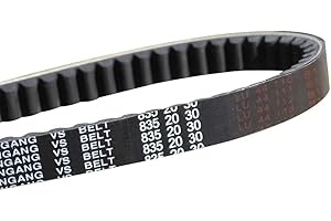 Trkimal 835-20-30 Courroie de transmission CVT pour moteur GY6 125cc 150cc Long-Case 152QMI/157QMJ ROKETA JMSTAR TAOTAO JONWAY Baja Tank Scooter Moped ATV Go Kart