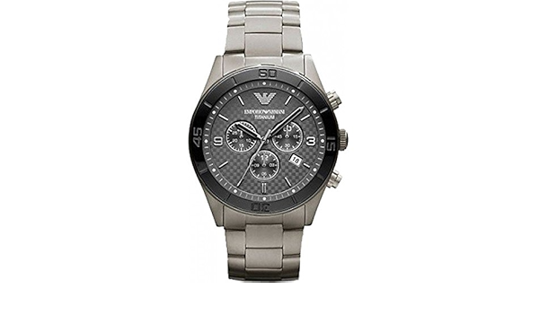 armani titanium watch
