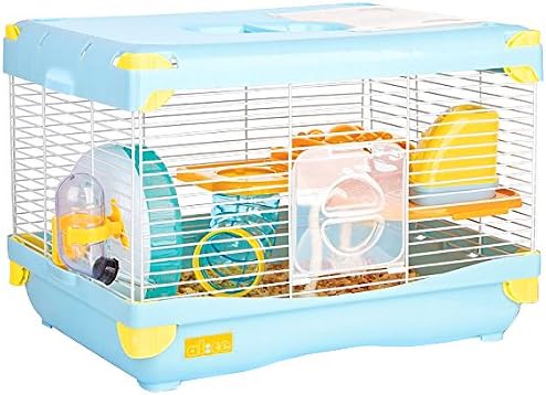 Adventure Land Hamster Cage, 36 x 27 x 25 cm, Blue