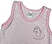 BONDI "Brilliant Pony" baby girls top stripes with lace stretch-cotton (rose/gray)