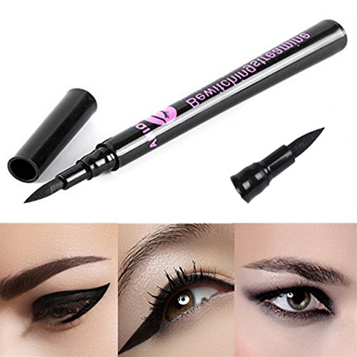 A AURA® Waterproof Automatic Eye Liner Black Eyeliner Pen Makeup Cosmetic Tools Liquid Liner