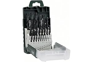 BOSCH 2609255135 - Set de bricolaje: 25 brocas HSS-R: Gripbox