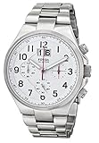 Fossil Herren-Armbanduhr XL Qualifier Chronograph Quarz Edelstahl CH2903
