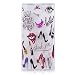 Produktbild HopMore Sony Xperia XA2 Ultra Hülle Silikon Transparent Durchsichtig Hüllen Clear Motiv Design Bumper Ultra Slim Dünn TPU Handyhülle Kawaii One Piece Schale Hüllen Case Sony XA2 Ultra - High Heels