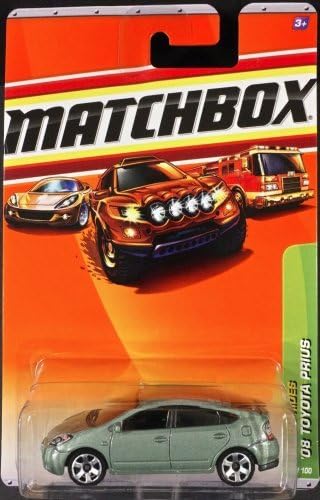 Matchbox '08 Toyota Prius Light Green Metro Rides Series #25 Light Metallic Green 1/64 Scale