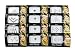 Banithani 12 Pcs Assorted Different Multicolour Bindi Full Packets New Tattoos Sticker Tikka