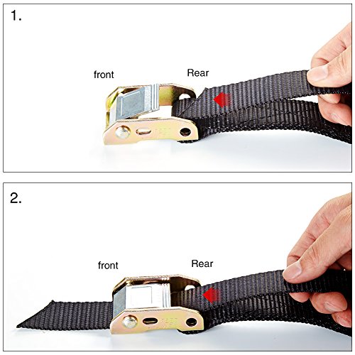 Pellor Pro Gym Ringe Holz Turnringe Nylon Gurtband Maximale Belastung von 250 KG Gymnastikringe Fitness Straps mit Nummer - 4