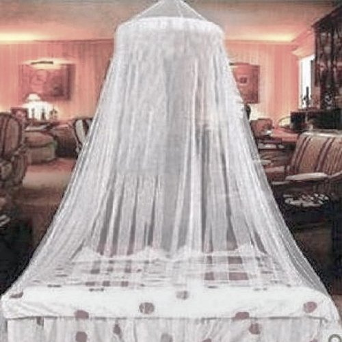 Weiß Spitze Überdachungen Bett Moskitonetze - 4