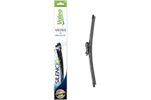 VALEO Silencio Wycieraczki - VR260 - Wysoka Wydajnosc, Doskonala Widocznosc 360 Stopni, latwa Instalacja. Oryginalne Plaskie Pióro Wycieraczki 280mm- Tylne - Jedna Sztuka - 574299