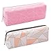 Price comparison product image Haifly 2 Pcs Canvas Pencil Case Pencil Pouch Stationery Bag Cosmetic Bag Teenage Girls School