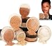 Mineral Makeup 6 piece Set Natural Mineral Foundation by Intelligent Cosmetics® Natural SPF (DARK WARM & DARK)
