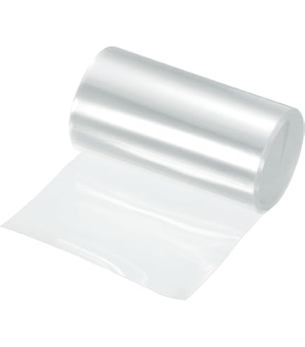 QUARKZMAN Gaine Thermorétractable PVC Batterie 65mm Diamètre - 103mm Largeur Plate 2.5m, Isolation Parfaite 18650 21700 Packs