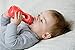 Difrax Easy Grip Baby Bottle (170 ml, Coral)