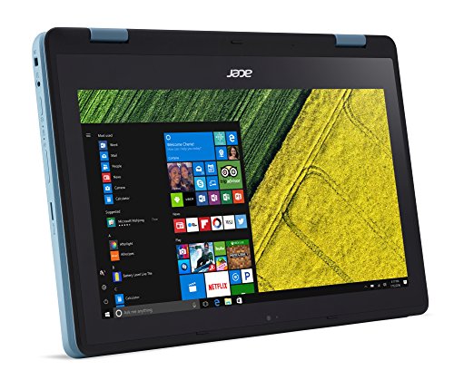 Acer Spin 1 SP111-31 11 6-Inch Convertible Notebook -  Blue   Intel N3350 Celeron Processor  4 GB RAM  32 GB SDD  Windows 10 