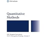 2025 CFA&reg; Program Prerequisite Reading Volume 1: Quantitative Methods