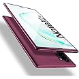 X-level Galaxy Note 10+ /Note 10 Plus 5G Case， Slim Fit Soft TPU Ultra Thin Note 10 Plus Mobile Phone Cover Matte Finish Coating Grip Phone Case for Women Compatible Samsung Note 10 Plus 5G