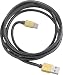 Produktbild Peter Jäckel USB Leather Touch Cable Black für Typ-C mit Sync- und Ladefunktion