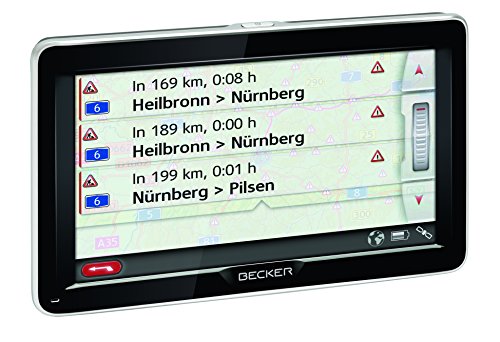 Becker Professional 70 LMU - Navegador GPS (Toda Europa, 17,78 cm (7