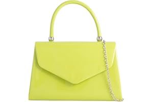 fi9® BNWT Retro Tote Patent Leather Bridal Wedding Evening Handbag Party Purse Clutch Shoulder Hand Bag