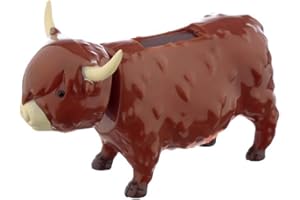 EMMEXX Solar Pal - HIGHLAND COO (Cow) - Solar Powered Novelty