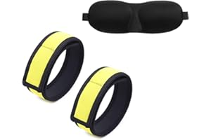 TOOSEXYLINGERIE Neoprene Puppy Custom Bold Color Armband with Blindfold Eye Mask