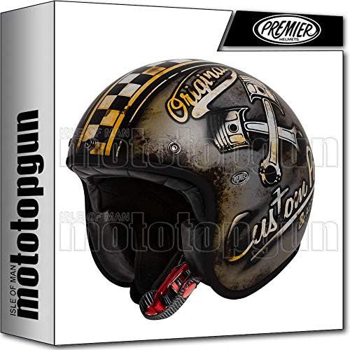 PREMIER HELMET LE PETIT CLASSIC OP 9 BM,BROWN/OCHER/BLACK,L