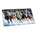 Produktbild Haofengjing Mauspad Gaming Mouse Mat Schreibtischunterlage, Größe 900X400Mm, Rutschfeste Unterlage Mit Zierkanten Für Computer, Pc Und Laptop