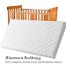 Baby Infant COT Swinging CRIB Foam MATTRESS 74 x 35 x 4 CM Water-Resistant (Square Corners) Bluemoon
