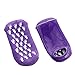 Makhry SPA Moisturizing Gel Socks with Vitamin E For Dry Cracked Heel Care Skin Repair Therapy Treatment Comfy Recovery Socks (Purple)