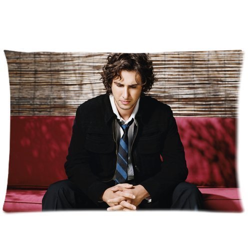 Pillowcases Josh Groban Custom Zippered Pillow Case 20*30 inches (Twin sides)