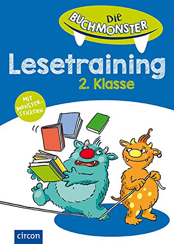 Die Buchmonster 2. Klasse: Lesetraining 2. Klasse