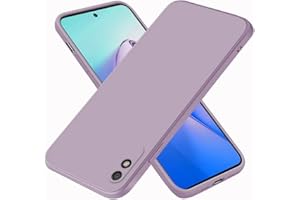 EASSGU Funda para Redmi 9A / Redmi 9AT (6.53" Inches), Carcasa de Silicona Suave de TPU - Hierba púrpura