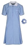 Girl's School Gingham Summer Dress Age 3 4 5 6 7 8 9 10 11 12 13 14 15 16 17 18 20