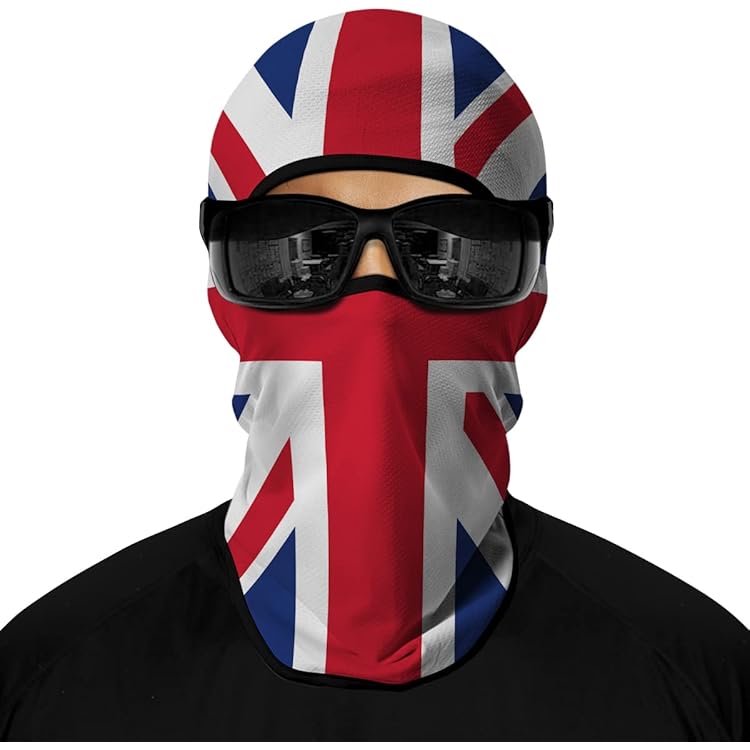 Funloth Balaclava Face Mask, Summer Coolng Neck Gater, UV Protector - View #4