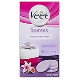 Veet Purple Lily and Sugar Fig Spa Stripless Wax Refills - Pack of 6 Discs