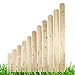 Produktbild Holz Zaunlatten Holzzaun Balkonbrett Zaun Gartenzaun Zaunbrett Brett 10 Stück 140 cm