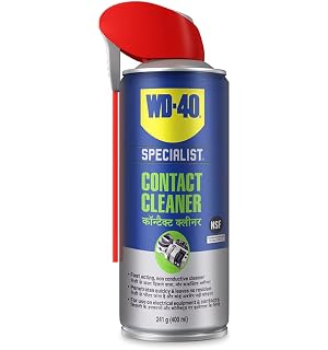 Specialist® All Purpose Contact Cleaner 400ml - Drive Out Dirt, Dust, Oil, Flux Residue, and Moisture From Sensitive Electrical Parts and Equipment wi