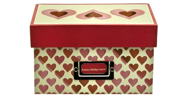 Emma Bridgewater Hearts Recipe Box Co Uk Home Kitchen