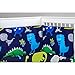 Cot Bumper Duvet Cover Set Dinosaurs In the Dark includes Padded Bumper and Pillowcase