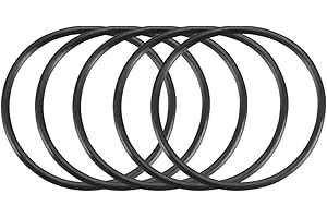 UXCELL sourcing map Nitrilo Goma Juntas Tóricas, 20mm OD 18mm ID 1mm Ancho, Métrico Sellado Junta, Paquete de 100
